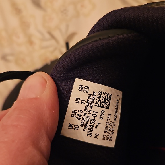 Puma Men's Black FERRARI FUTURE KART CAT SHOES - Picture 11 of 12